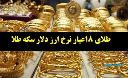 افزایش سکه و طلا خریداران را نگران کرد/ طلا گرمی چند؟