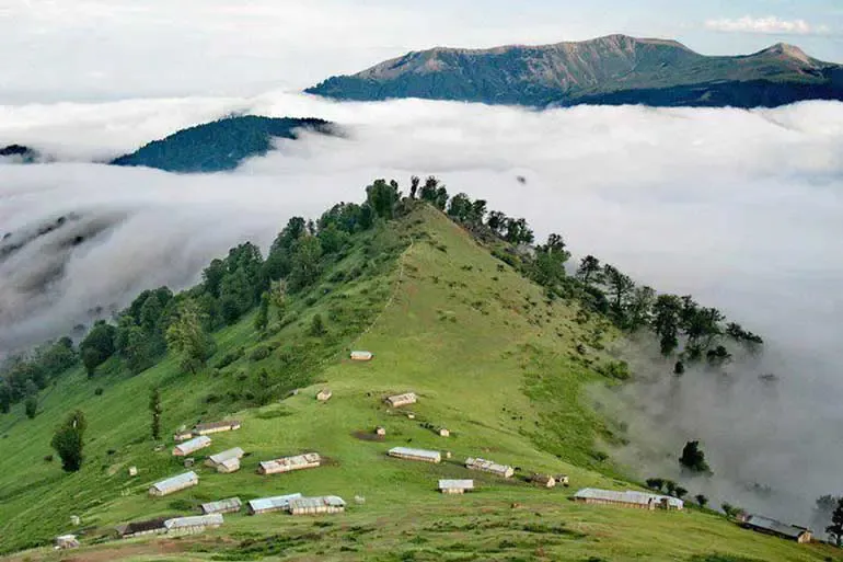 اینجا سوئیس نیست، ایران خودمان است/ زیبایی این تصویر هوش از سر شما میبرد!