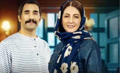 هندی حرف زدن هادی کاظمی شقایق دهقان را حیرت زده کرد + فیلم