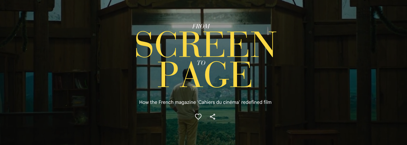 Cahiers du Cinéma در Google Arts & فرهنگ