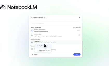 Notebooklm نوت بوک های عمومی را برای به اشتراک گذاری معرفی می کند