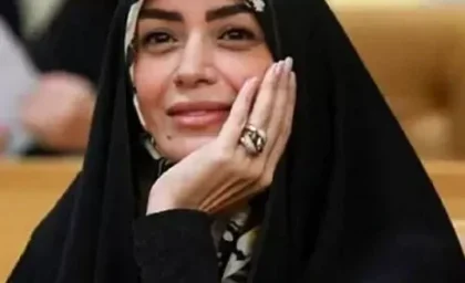 خانوم بازیگر با لباس سفید عروس در کنار محمدرضا فروتن/ الهام چرخنده با این تصویر همه را شوکه کرد