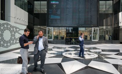 بازار بورس سرخ پوش شد/ وضعیت قرمز بازار بورس بعد از آتش بس+ عکس