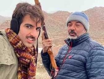 عکس تولد بازیگر مهیار در سریال نون خ/ کیک تولد بچگانه آقای بازیگر همه را خنداند+ عکس