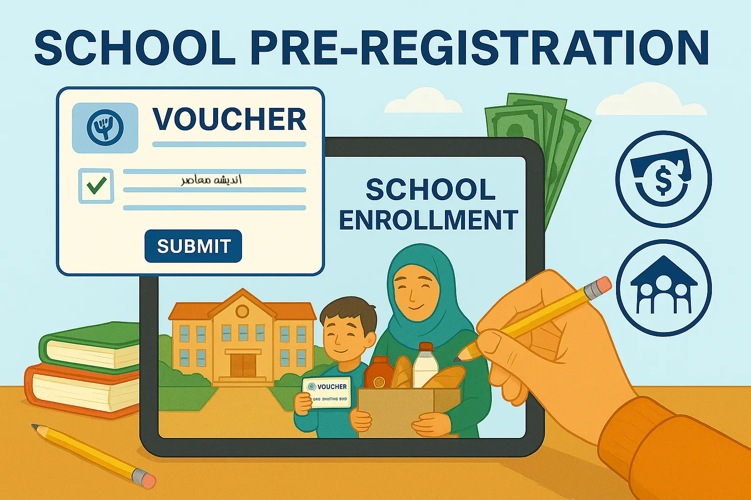 پیش ثبت نام مدرسه| سایت ثبت نام مدارس+ فرم پیش ثبت نام مدرسه