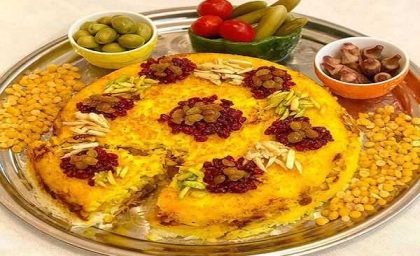 رازهای آشپزی ته چین/ چگونه بهترین ته چین زعفرانی را در خانه درست کنیم؟