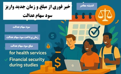 خبر فوری از مبلغ و زمان جدید واریز سود سهام عدالت امروز سه شنبه 11 شهریور 1404+ تغییرات نحوه پرداخت سود سهام عدالت از سال ۱۴۰۴