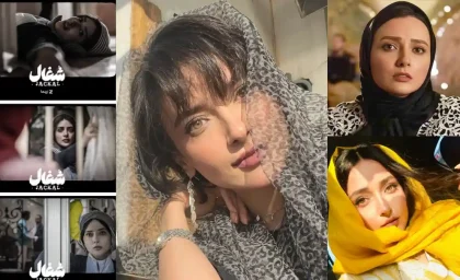 استایل زیبای نورا محقق آوای سریال شغال در یک کافه با دوست صمیمی اش + عکس