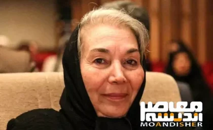 عکس زیبا و دیده نشده از جوانی بازیگر زن ایرانی پروانه معصومی در اولین فیلم سینمایی اش