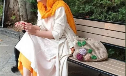 ندا قاسمی بازیگر زن محبوب ایرانی، شیرین نون‌ خ با صورت نصف و نیمه اما جذاب و زیبا + عکس