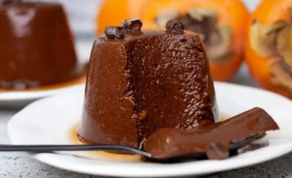 دسر خرمالو سریع و شیرین برای شب یلدا! / آموزش فوری و مرحله‌ای