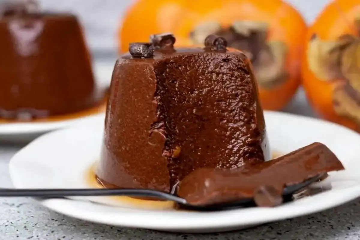 دسر خرمالو سریع و شیرین برای شب یلدا! / آموزش فوری و مرحله‌ای