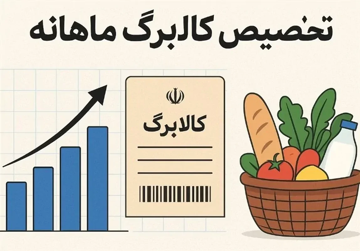 زمان واریز کالابرگ الکترونیکی دهک‌ های ۴ تا ۷: وعده پایان آذر یا تأخیر تا دی؟