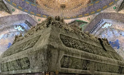 حال و هوای حرم امیرالمومنین علی علیه السلام در آستانه 13 رجب و روز پدر/ گزارش تصویری
