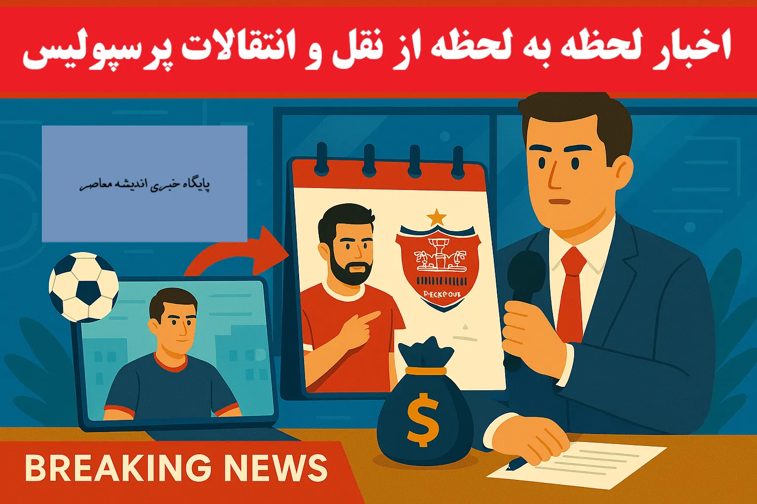نقل و انتقالات پرسپولیس امروز 8 تیر 1405 | آخرین وضعیت جذب کسری طاهری؛ رونمایی در انتظار رضایتنامه