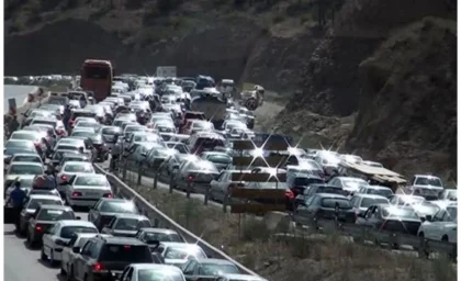 وضعیت ترافیک جاده های کشور ۵ تیر ۱۴۰۵ | ترافیک سنگین در محورهای چالوس و هراز و آزادراه های تهران / انسداد مسیر شمال به جنوب جاده چالوس و آزادراه تهران-شمال تا اطلاع ثانوی ادامه دارد + جزئیات