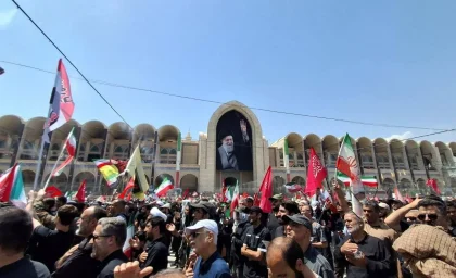 مراسم بزرگداشت رهبر شهید در مصلای تهران اعلام شد | رهبر انقلاب برای سه‌شنبه ۲۳ تیر فراخوان داد / مراسم از ساعت ۱۷ تا ۱۹ با حضور علما و اقشار مختلف مردم در شبستان مصلای امام خمینی(ره) برگزار می‌شود