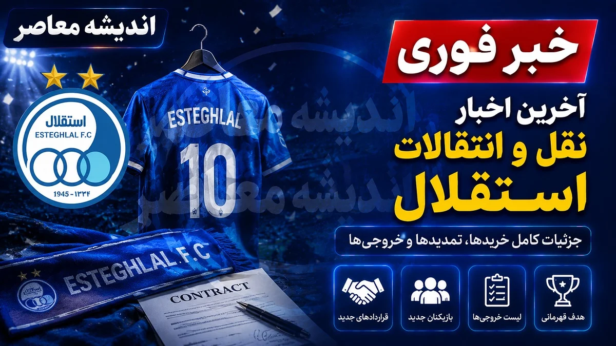 آخرین اخبار نقل و انتقالات استقلال؛ پنجره بسته و مذاکرات بلاتکلیف | آبی‌ ها همچنان در انتظار رفع محرومیت فیفا / مذاکرات با خلیفه و ایری به نتیجه نرسیده؛ جانشینان رضاییان و الحدادی در ترکیب فعلی مشخص شدند