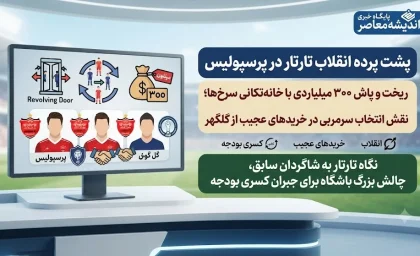 پشت پرده انقلاب تارتار در پرسپولیس | ریخت و پاش ۳۰۰ میلیاردی با خانهتکانی سرخها؛ نقش انتخاب سرمربی در خریدهای عجیب از گلگهر / نگاه تارتار به شاگردان سابق، چالش بزرگ باشگاه برای جبران کسری بودجه