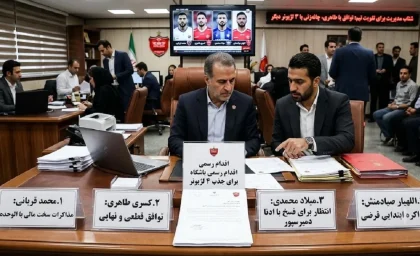 خبر داغ نقل و انتقالات پرسپولیس | اقدام رسمی پرسپولیس برای جذب ۴ لژیونر؛ نامه به باشگاه‌ های خارجی ارسال شد / تارتار خواهان جذب احمد نوراللهی، محمد قربانی، مبین دهقان و محمدمهدی زارع؛ مذاکرات برای بازگشت لژیونرها به لیگ برتر