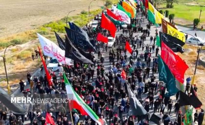 آماده‌ باش کامل هلال‌ احمر برای گرمازدگی زائران اربعین؛ استقرار اتاق‌ های سرد و تیم‌ های تخصصی در مسیر پیاده‌ روی