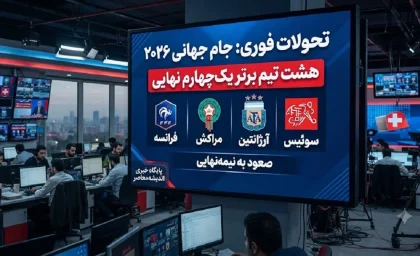 خبر فوری جام جهانی ۲۰۲۶ | جدال ۸ تیم برتر در یک‌ چهارم نهایی؛ فرانسه به مصاف مراکش و آرژانتین به دیدار سوئیس می‌رود / ۴ دیدار حساس در مسیر نیمه‌نهایی با تقابل ستاره‌ها و بقای مدافع عنوان قهرمانی