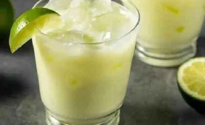 آشپزی و نوشیدنی‌ های تابستانی | طرز تهیه لیموناد برزیلی؛ نوشیدنی خاص و خنک با پوست لیمو و شیر تغلیظ شده / راز لیموناد برزیلی؛ با ۳ ماده ساده در ۵ دقیقه یک نوشیدنی کرم‌دار و یخ‌زده درست کنید