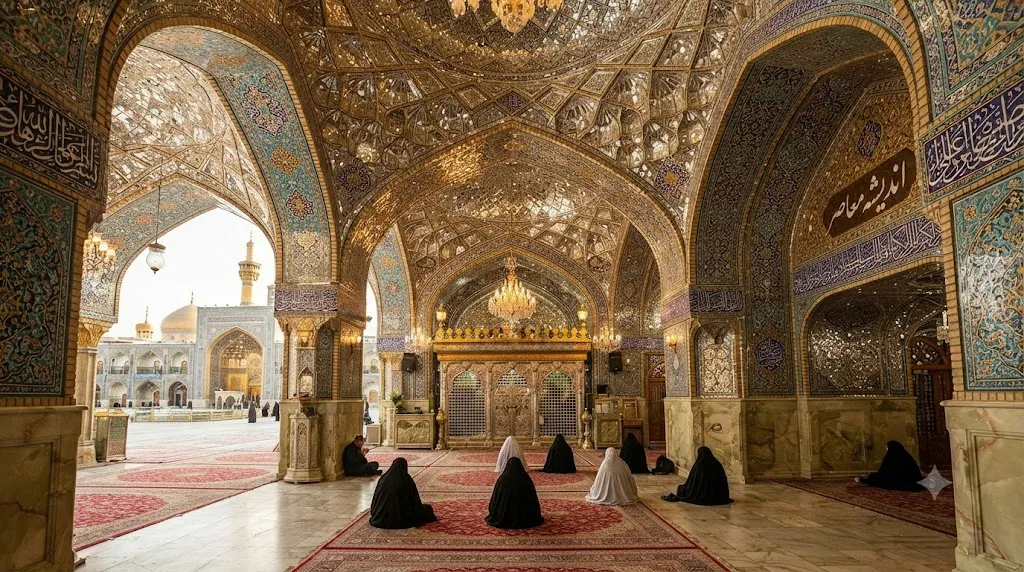 دارالزهد حرم امام رضا کجاست؟ | معرفی رواق دارالزهد حرم مطهر رضوی | تاریخچه، معماری و مسیر دسترسی
