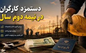 حقوق و دستمزد کارگران در نیمه دوم سال 1405 | آیا حقوق کارگران دوباره افزایش می یابد؟ | آخرین خبر از ترمیم دستمزد