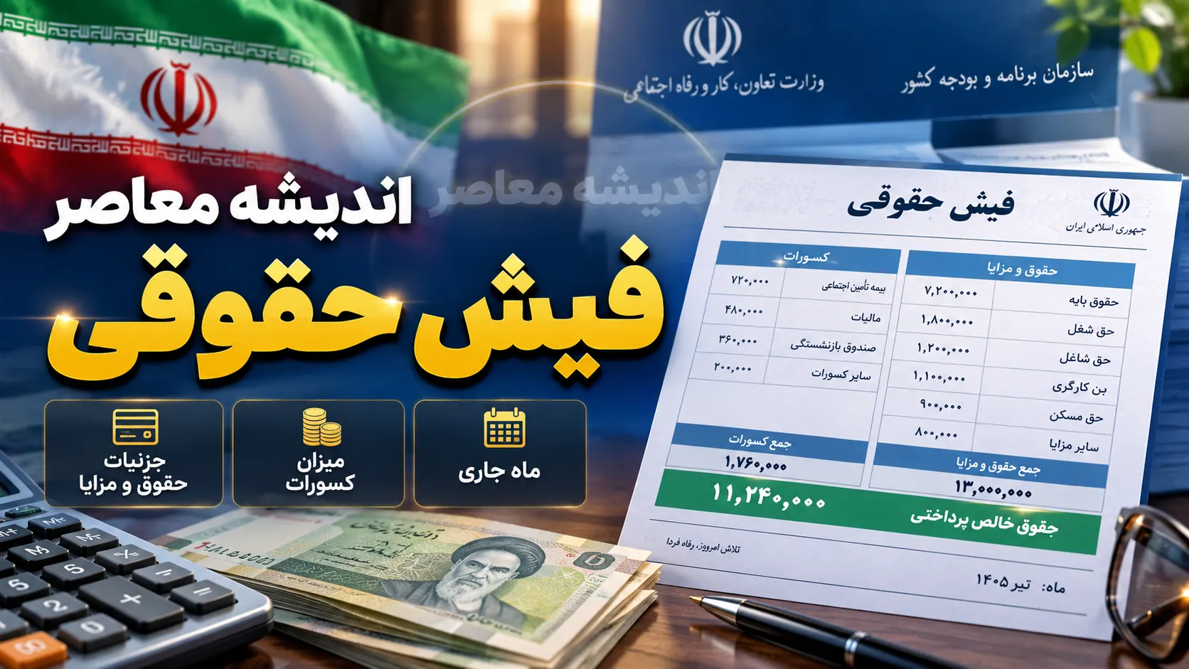 سریع ترین راه دانلود فیش حقوقی بازنشستگان مرداد 1405 | دانلود فیش حقوقی بازنشستگان با کد ملی | لینک مستقیم دریافت فیش حقوقی تامین اجتماعی، کشوری و لشکری