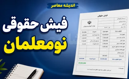 حقوق نومعلمان در سال ۱۴۰۵ چقدر است؟ | رقم جدید حقوق معلمان تازه استخدام شده و جزئیات رتبه بندی