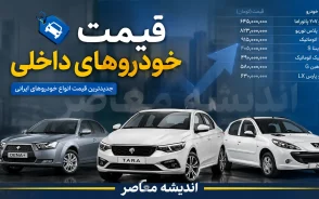 قیمت خودروهای ایران خودرو و سایپا امروز چهارشنبه 7 مرداد 1405 | قیمت خودروهای ایران خودرو و سایپا امروز چهارشنبه 7 مرداد 1405 با آخرین تغییرات بازار | جدول قیمت محصولات ایران خودرو و سایپا