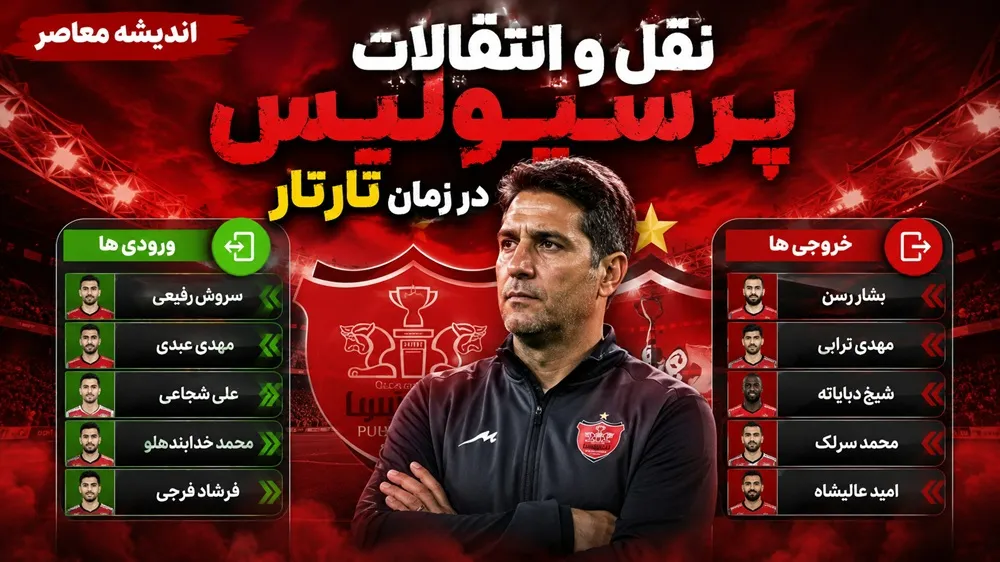پرسپولیس و محمد قربانی | تارتار رسما مخالفت کرد | مقصد نهایی ستاره ملی پوش تراکتور شد؟