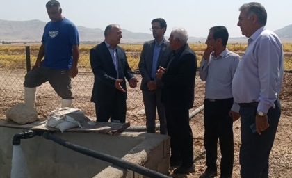 اخبار فوری کشاورزی لرستان | بهره برداری از طرح آبیاری تحت فشار در ۱۰ هکتار از اراضی رومشکان همزمان با هفته دولت / افزایش بهره وری آب ، کاهش تلفات و توسعه کشاورزی پایدار در جنوب غربی استان لرستان