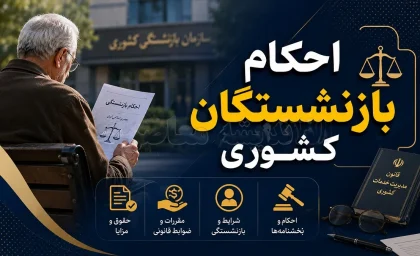ابلاغ دستورالعمل اعمال فوقالعاده خاص در احکام بازنشستگان کشوری ۱۴۰۵؛ مبلغ ۳۰.۵ میلیون ریال از فروردین اعمال شد
