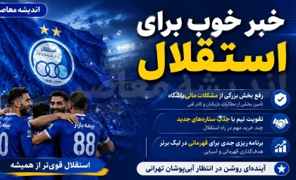 بلیت فروشی استقلال و مس شهربابک آغاز شد؛ لیگ برتر بعد از مدت‌ها با تماشاگر است / بازگشت هواداران آبی به سکوها؛ حدود ۵۴۰۰ بلیت برای دیدار استقلال در هفته اول عرضه شد / خبر خوش برای استقلالی‌ها؛ فصل جدید لیگ برتر رسماً با حضور تماشاگران کلید می‌خورد