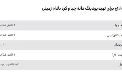 خبر فوری تغذیه سالم | ۳ دلیل برای امتحان پودینگ چیا و کره بادام‌ زمینی؛ فیبر بالا، چربی مفید و کاهش اشتها / این صبحانه خوشمزه را شب قبل آماده کنید و ۱۰ دقیقه‌ای نوش جان کنید؛ نکات طلایی برای تنوع طعم