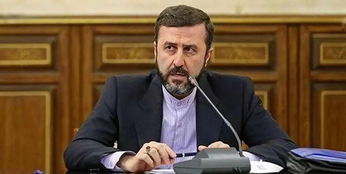 اخبار داغ دیپلماسی و امنیت خلیج فارس | غریب آبادی: امنیت خلیج فارس باید به دست کشورهای منطقه تأمین شود / معاون وزیر خارجه ایران: بیگانگان به دنبال تفرقه‌افکنی هستند؛ امنیت پایدار بدون همکاری منطقه‌ای محقق نمی‌ شود