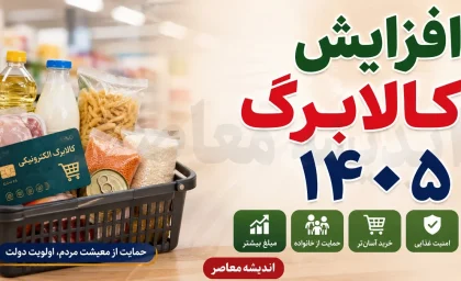 جزئیات طرح جدید کالابرگ الکترونیکی؛ آیا مبلغ اعتبار خانوارها بیشتر می‌شود؟ / آخرین خبر از کالابرگ؛ دولت درباره افزایش اعتبار چه تصمیمی دارد؟