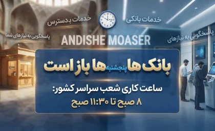 بانک ها پنجشنبه ها باز است؟ ساعت کاری دقیق بانک ها و آخرین تغییرات روندکاری بانک ها در روز پنج شنبه شهریور ماه 1405