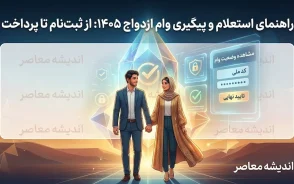استعلام وام ازدواج ۱۴۰۵ | راهنمای کامل پیگیری وام ازدواج با کد رهگیری و مشاهده وضعیت درخواست