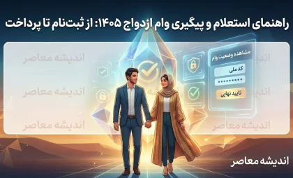 استعلام وام ازدواج ۱۴۰۵ | راهنمای کامل پیگیری وام ازدواج با کد رهگیری و مشاهده وضعیت درخواست