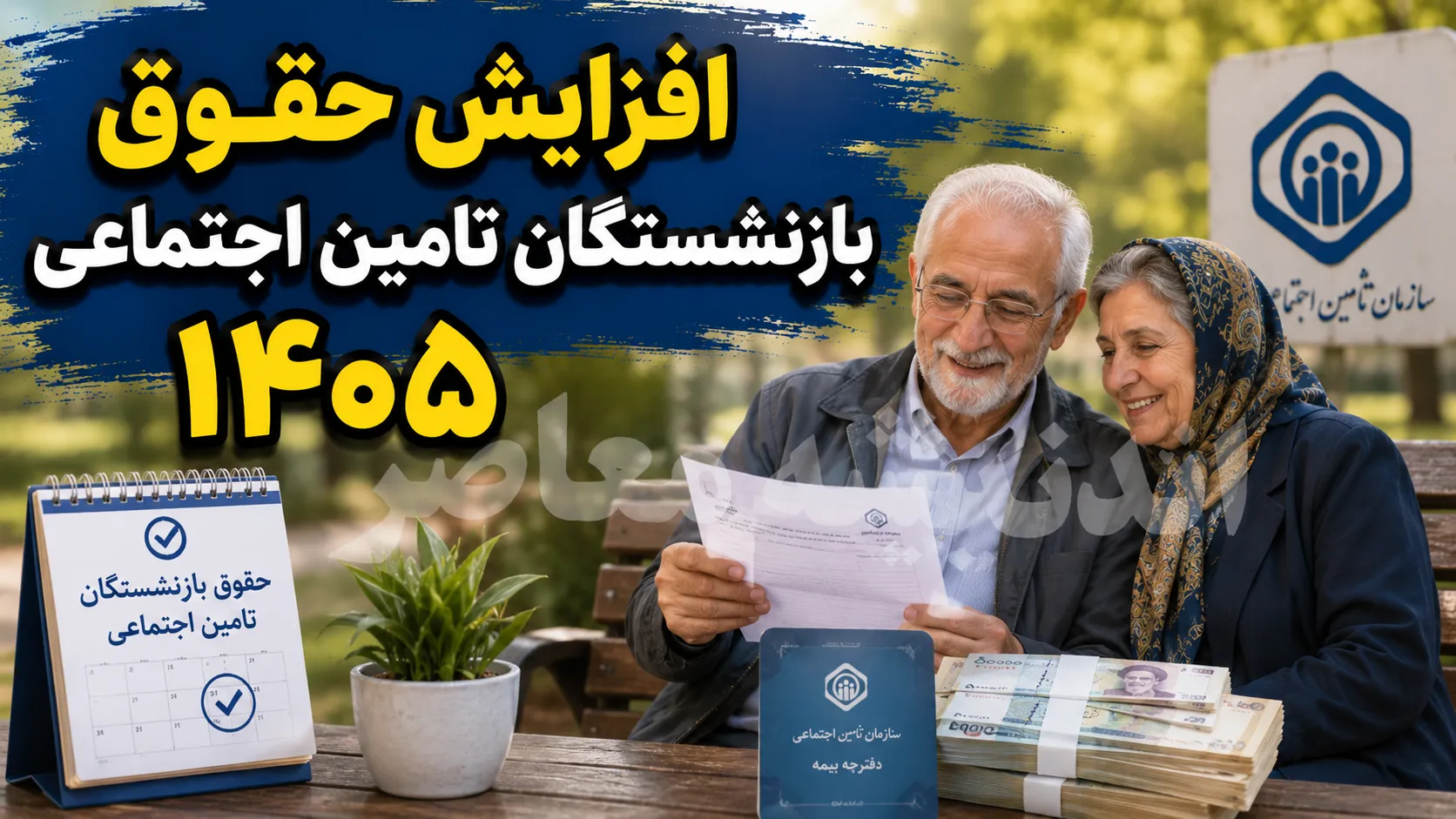 افزایش حقوق بازنشستگان تامین اجتماعی ۱۴۰۵ | جدول افزایش مستمری + مقایسه حقوق بازنشستگان در سال های ۱۴۰۳، ۱۴۰۴ و ۱۴۰۵
