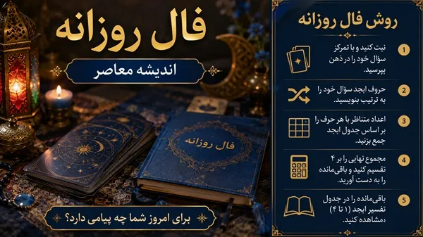فال روزانه امروز یکشنبه ۲۵ مرداد ۱۴۰۵ | فال متولدین فروردین تا اسفند