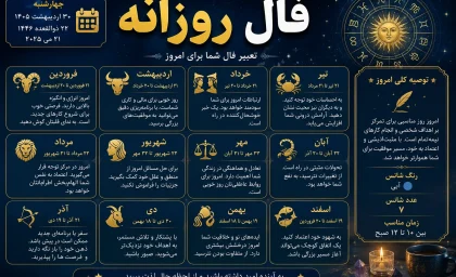فال روزانه امروز جمعه ۲۳ مرداد ۱۴۰۵ | فال روزانه متولدین فروردین تا اسفند و خبرهای مهم امروز