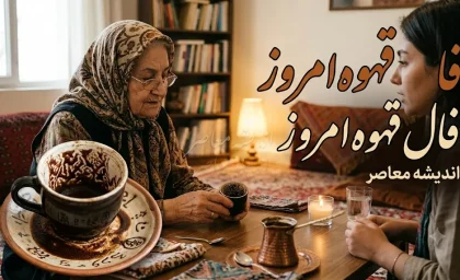 فال قهوه امروز یکشنبه ۱۸ مرداد ۱۴۰۵؛ تعبیر نقش فنجان برای عشق، پول و آینده