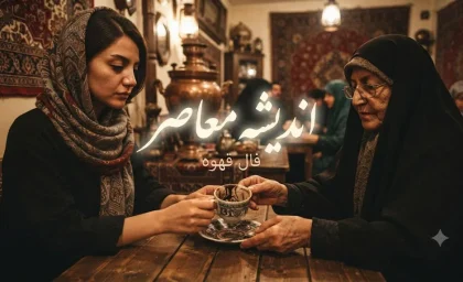 فال قهوه امروز شنبه ۲۴ مرداد ۱۴۰۵؛ تعبیر کامل فنجان برای عشق، پول، کار و اتفاقات مهم
