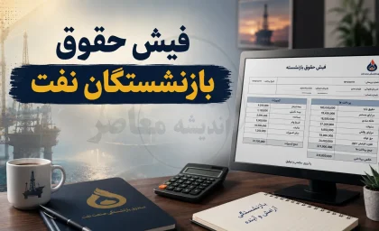 فیش حقوق بازنشستگان نفت ۱۴۰۵ | نحوه مشاهده و دریافت فیش حقوقی بازنشستگان صنعت نفت در سامانه سما + آخرین جزئیات حقوق مرداد
