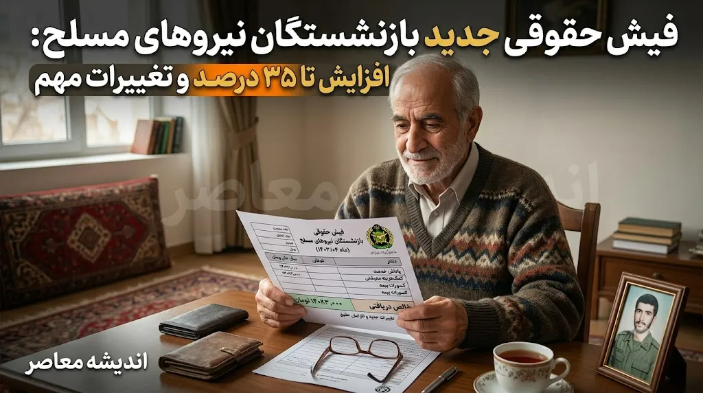 فیش حقوقی بازنشستگان نیروهای مسلح مرداد ۱۴۰۵ در سامانه ساتا بارگذاری شد + راهنمای کامل دریافت از esata.ir و اپلیکیشن موبایل