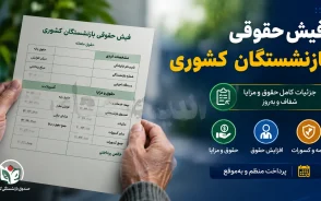دانلود فوری فیش حقوقی بازنشستگان کشوری مرداد 1405 | دریافت فیش حقوقی بازنشستگان کشوری با کد ملی | راهنمای ورود به سامانه فیش حقوقی